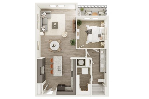 Lenox Katy Crossing A7 Floor Plan